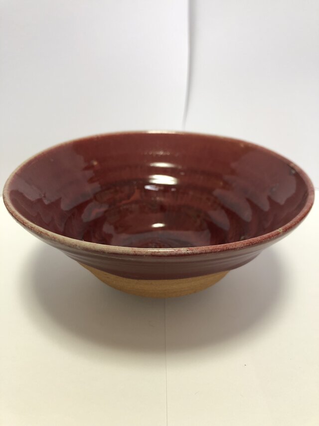 辰砂の生命力溢れる赤圧倒的な存在感のご飯茶碗