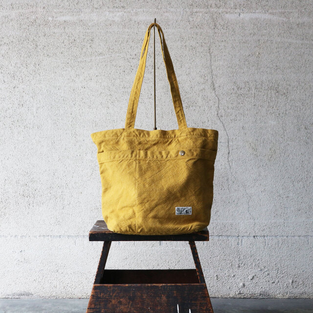 ショルダージップトート【からし】(VC-49)