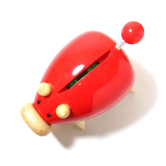 FRANCE 「VILAC」 Wooden Piggy Bank | iichi 日々の暮らしを心地よく