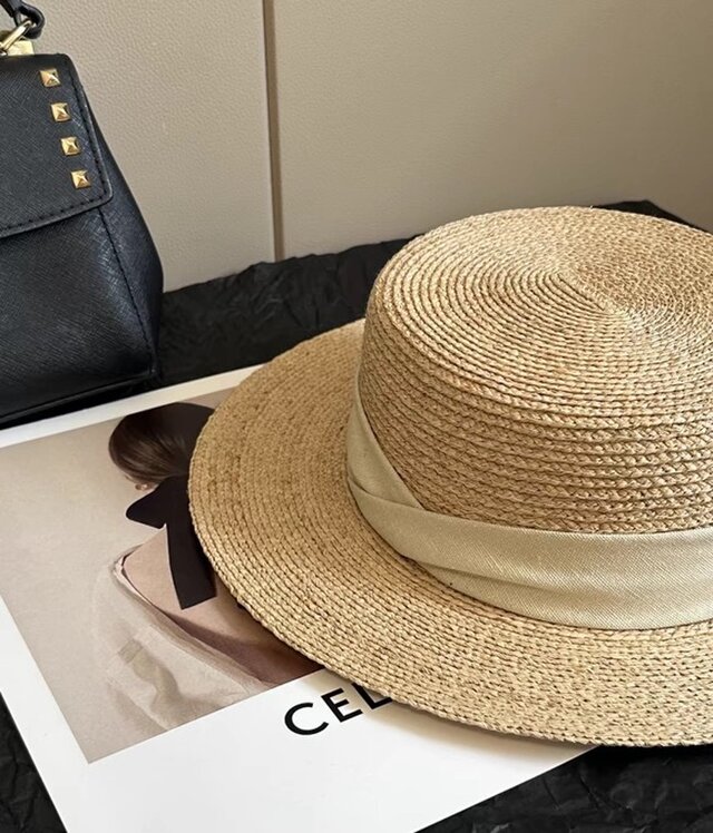 【未使用】MASAKAZU FURUSAWA ストローハット F ラフィアハット ラフィアハット、麦わら帽子 夏帽子 大人 ストローハット