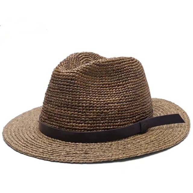 ★新品 キャピタル KAPITAL  フェドーラハット 男女共用　麦わら KAPITAL キャピタル 麦わら帽子 ハット - メルカリ
