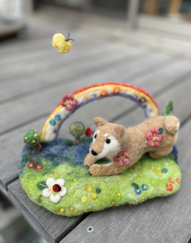 しば犬さんのおさんぽ