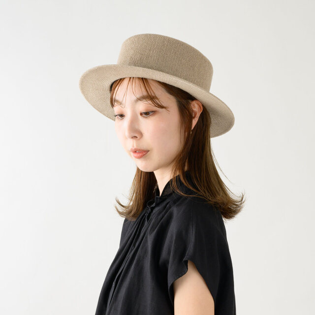 カンカン帽　レトロ　SILKHAT カンカン帽 レトロ SILKHAT 帽子