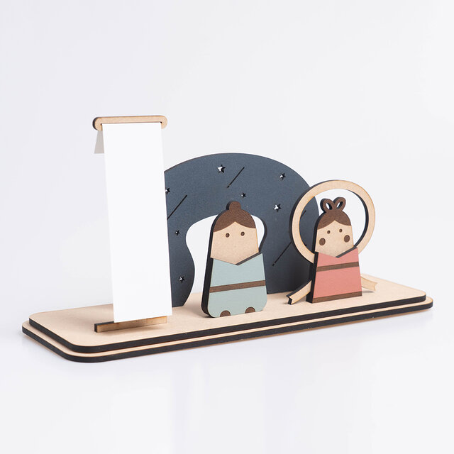 七夕飾り 織姫と彦星 天の川 置物 短冊付き | iichi 日々の暮らしを