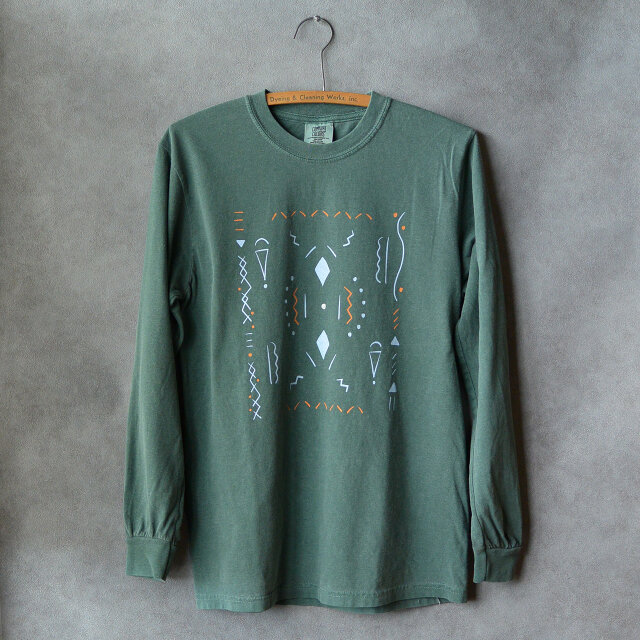 長袖Tシャツ　green