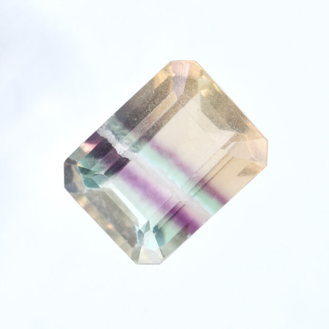 バイカラー フローライト ルース 天然石 SAA002-28BS