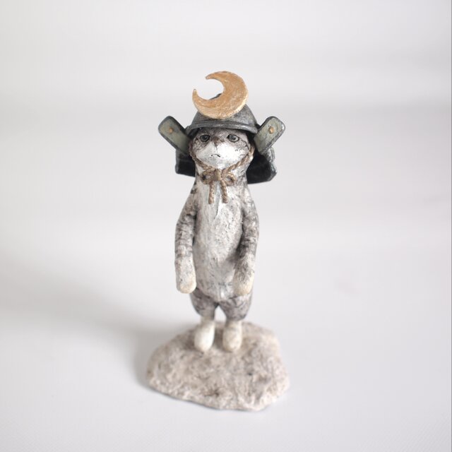 兜ネコ -  (塑像)