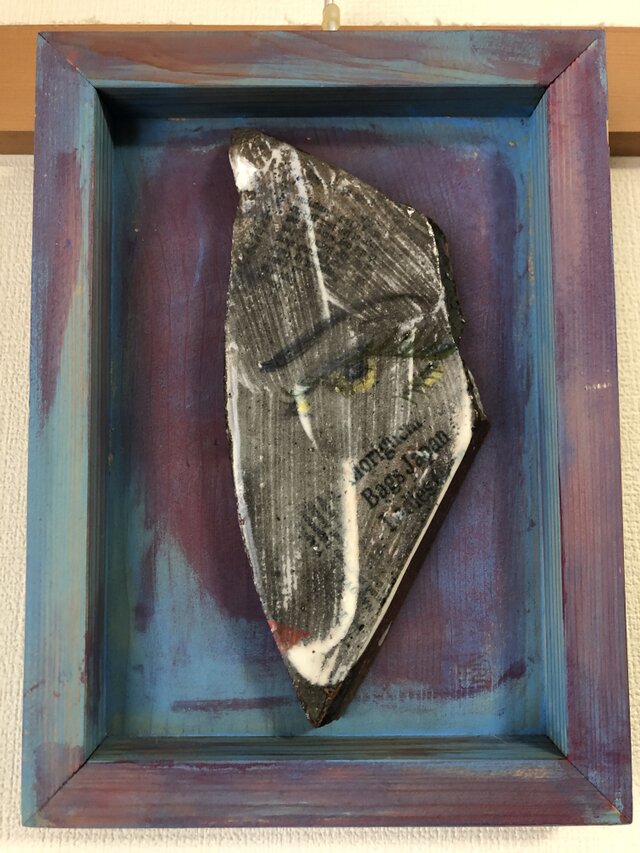 熊本城被災瓦のアート壁飾り「記憶の継承と未来への希望」復興支援のシンボル贈り物に