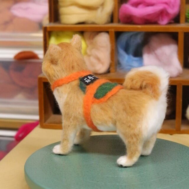 羊毛フェルト 犬 柴犬