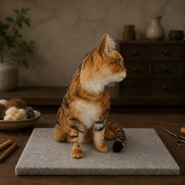 羊毛フェルト そっくり ペット オーダーメイド｜写真から作る ペット