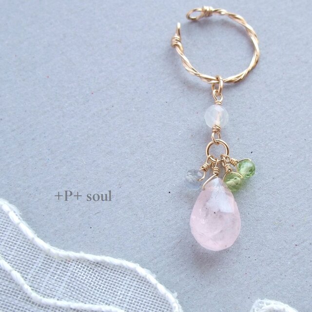 14kgf ひとひらイヤーカフ (片耳) 【MN-595EC】