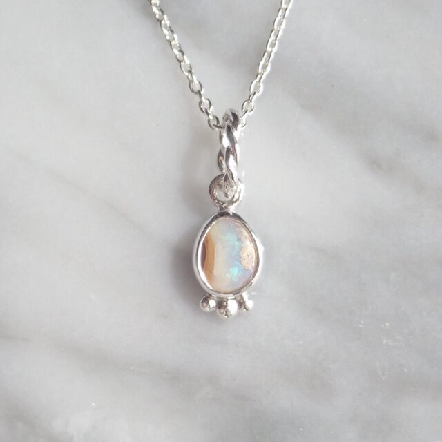 Medusa pendant ボルダーオパール