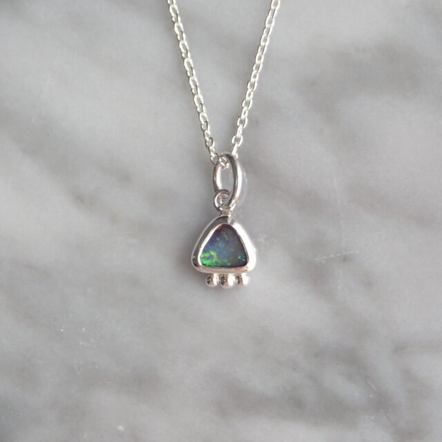 Medusa pendant ボルダーオパール