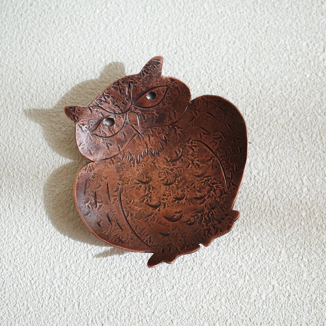 茶匙　ファラオワシミミズク　銅