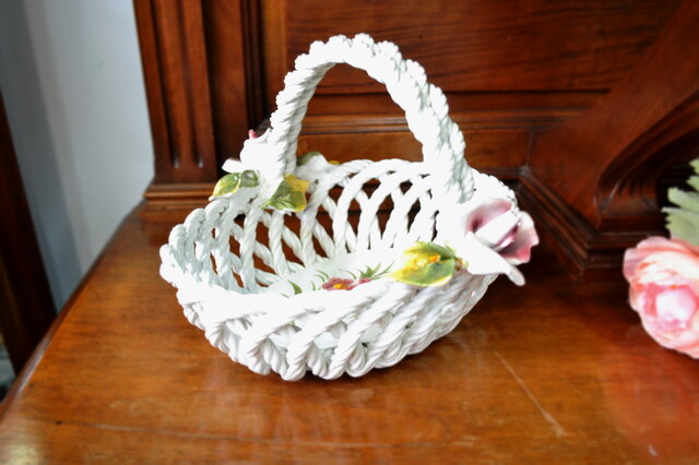 陶器製取手付きバスケット 果物入れ Breadバスケット | iichi 日々の