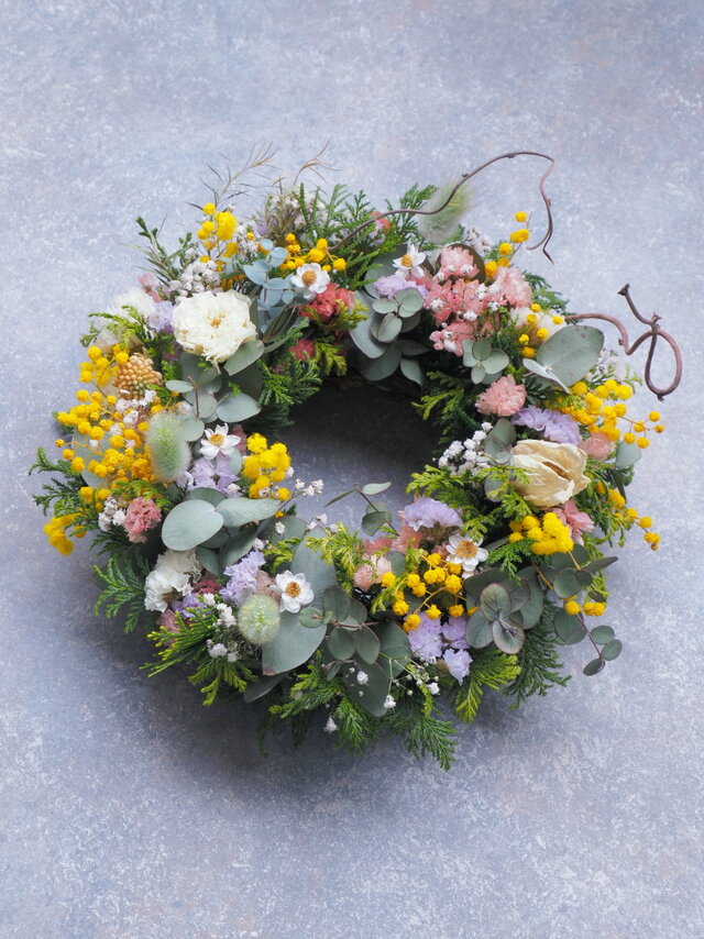 瀬戸内の森のリース25cm