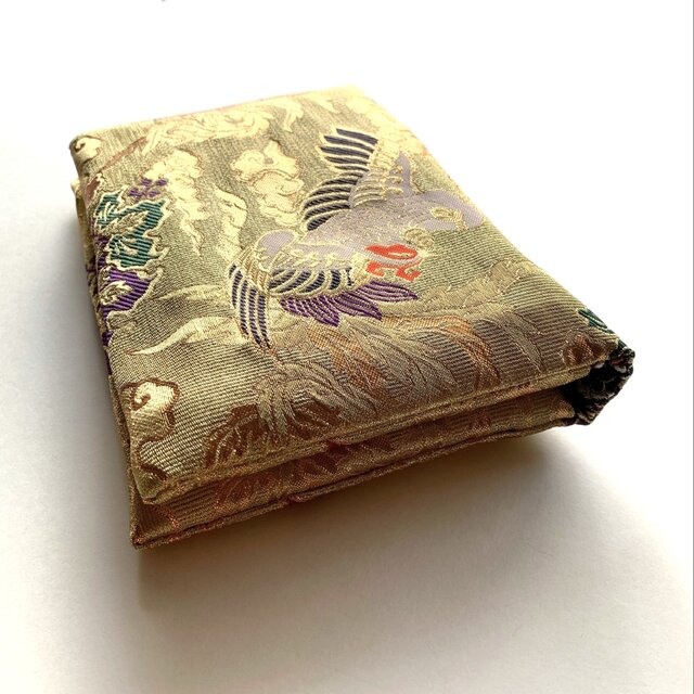 煌翔（こうしょう）』 金襴織物御朱印帳袋 B6/B5サイズ 鳳凰 紗綾形