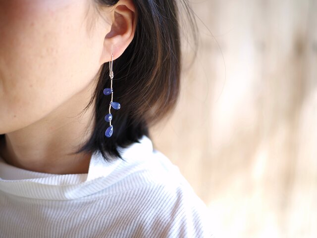 n.♡ページです♪ロードナイト他…ピアスとイヤリング計10点です♪ インペリアルロードナイト Wire ピアス／イヤリング | iichi