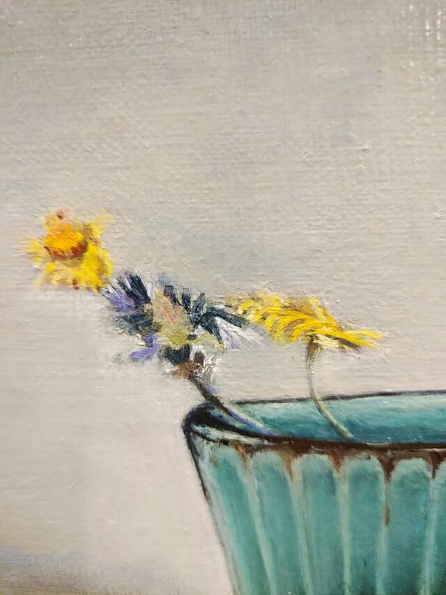 油絵 専用 ひとつのひまわり