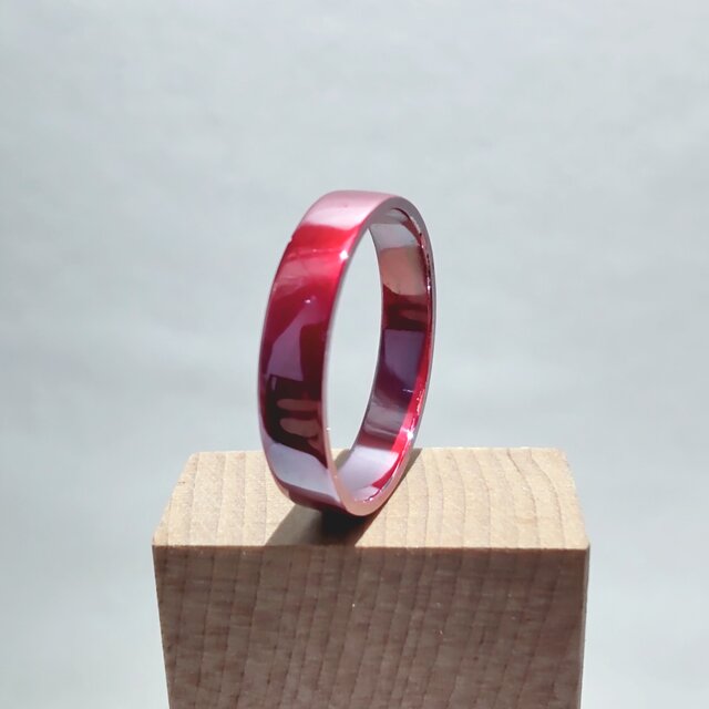 【緋銅】平打ちリング4.5mm幅