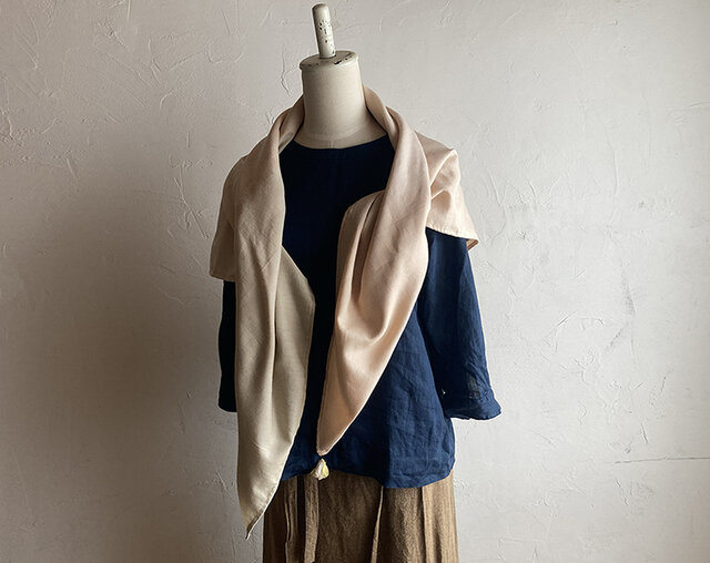 はた様　草木染め　藍染　グラデーション　ストール 草木染めストール 追加しました - Shukuko Quilt - シュクコキルト