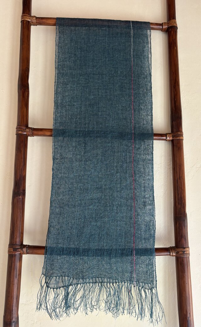 手織りヘンプストールV