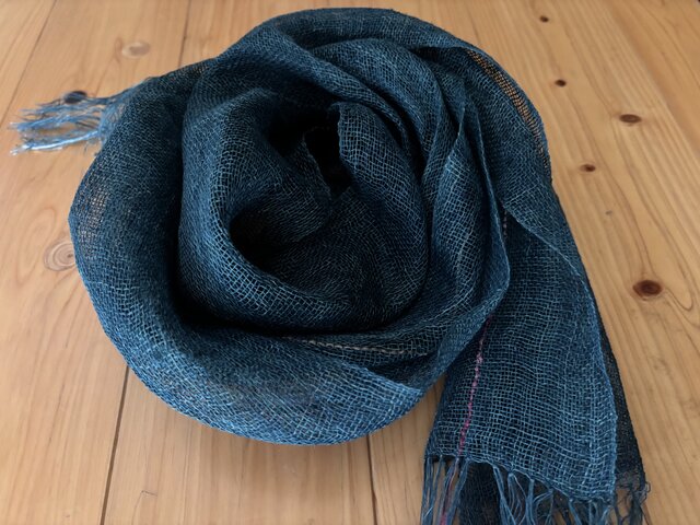 株式会社ヒーリング製ヘンプアースストール サイズ75×200cm ヘンプ