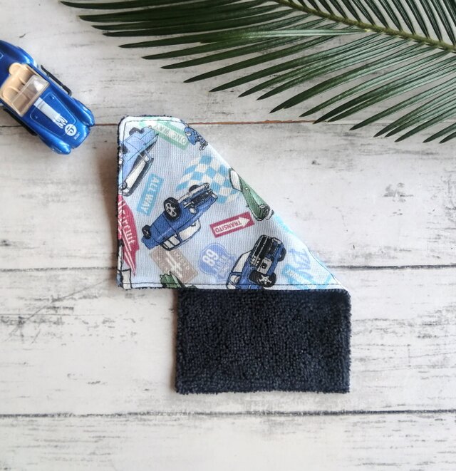 車柄 ハーフハンカチ ガーゼハンカチ タオルハンカチ ダブルガーゼ 名