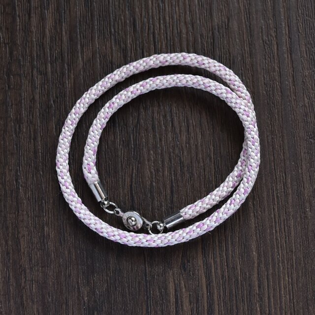 組紐「はないかだ」ブレスレット（No.SS250414）