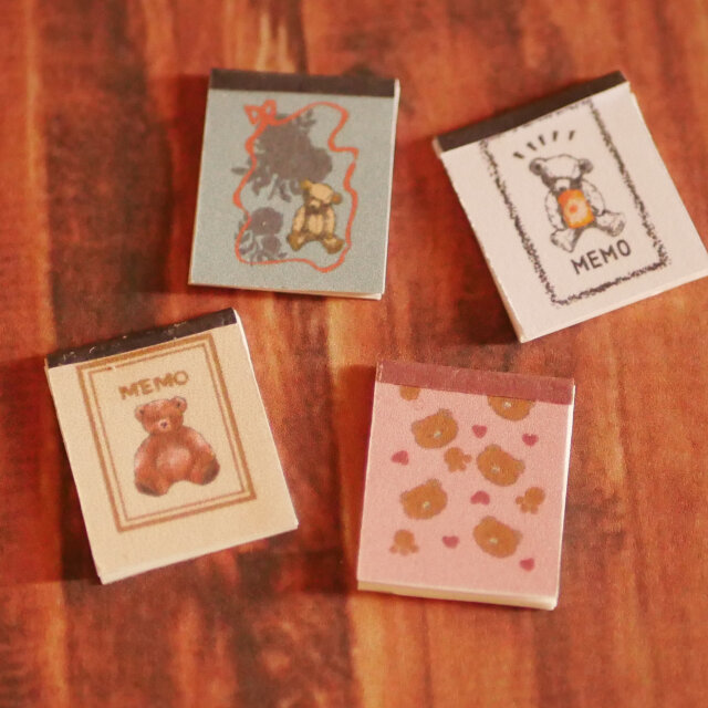 ミニチュアメモ帳 書ける切れる | iichi 日々の暮らしを心地よくする