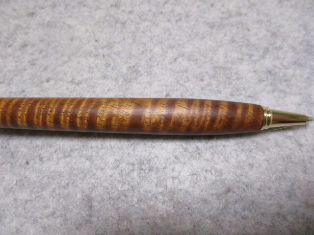 ハワイアンコア カーリー杢 椿油仕上げ シャープペンシル0.5ミリ用