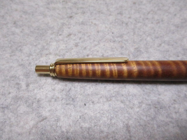 ハワイアンコア カーリー杢 椿油仕上げ シャープペンシル0.5ミリ用