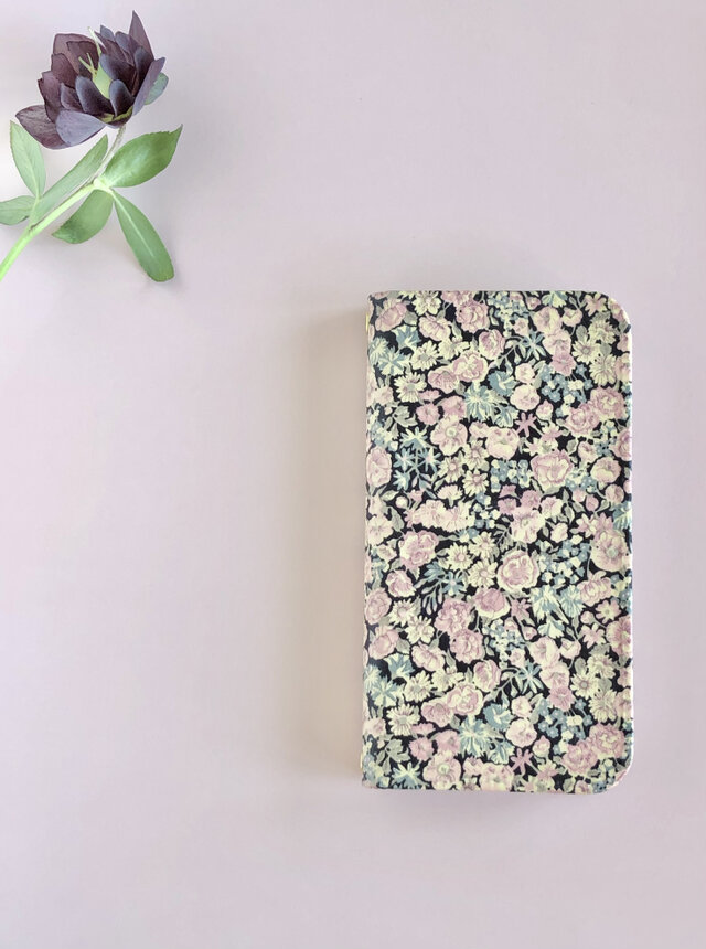 全機種製作可 『 リバティ iphone16  ケース （チャイブ）』iphone17製作可