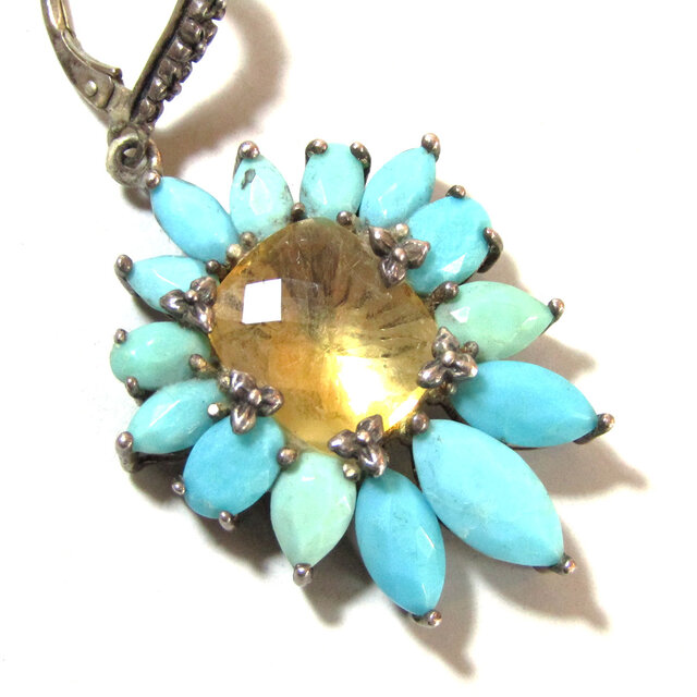 USA 「Stephen Dweck」 Silver Flower Design Earrings | iichi 日々の