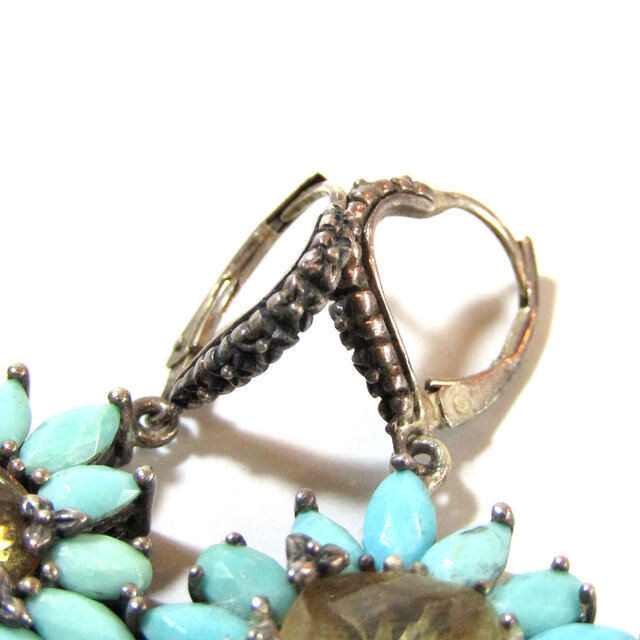 USA 「Stephen Dweck」 Silver Flower Design Earrings | iichi 日々の