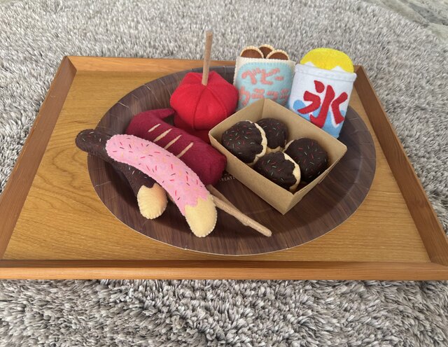 おままごと・セット【お祭りセット】 | iichi 日々の暮らしを心地よく