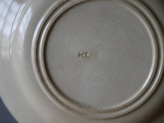 フランスアンティーク　ジアン　プレート　チューリップ　平皿　TULIPES no.2 平皿 チューリップ GIEN ジアン フランスアンティーク