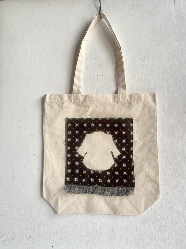 totebag /ヴィンテージファブリックのパッチワーク　トートバッグ■tf-375f
