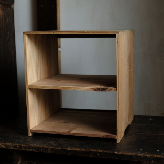 古い骨董の小棚◆味のあるお品物。収納やDIYなどに　古物　古民家　インテリア　家具　antiques 時代物　i2