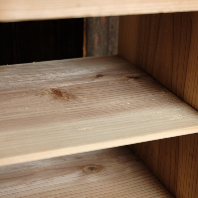 古い骨董の小棚◇味のあるお品物。収納やDIYなどに 古物 古民家