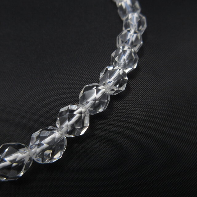 念珠　浅蘇芳　数珠 森信三郎商舗 数珠 高級京念珠「喜芳工房」 本水晶 スター