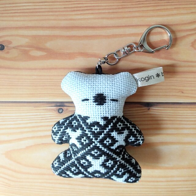 【キーホルダー】こぎんの妖精・うさこぐま コアラブルー