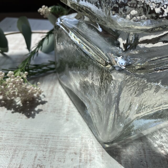 Pala＊氷のゆらぎの花瓶＊北欧＊クリアA／Lsize／リーヒマエンラシ