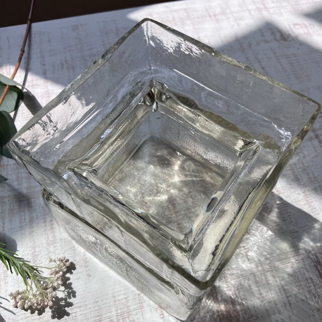 Pala＊氷のゆらぎの花瓶＊北欧＊クリアB／Lsize／リーヒマエンラシ