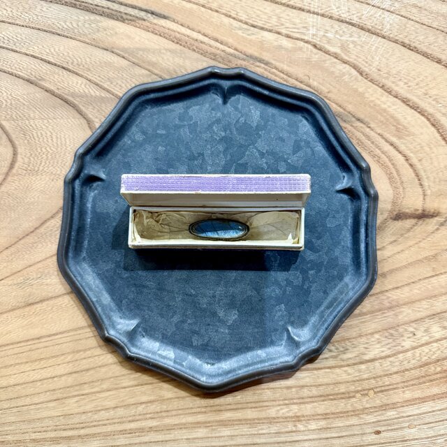 レア　TRIFARI ヴィンテージ　ターコイズ　カボション ブローチ 196 ヴィンテージ ターコイズブルーのモルフォウィングブローチ