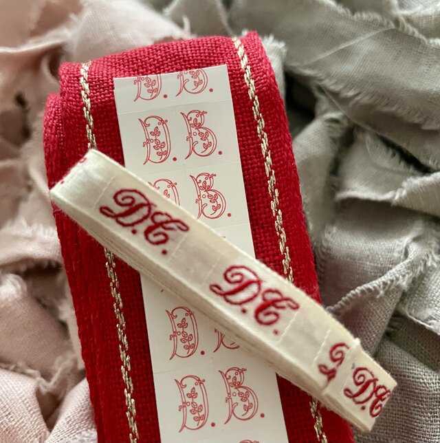 ❊ご注文分❊ イニシャルテープ イニシャルテープのペーパーシール 200枚 | iichi 日々の暮らしを