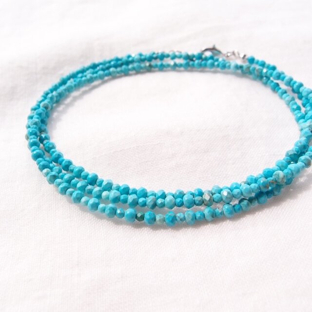 Glasses Code】Magnesite Turquoise / 2way グラスコード ネックレス