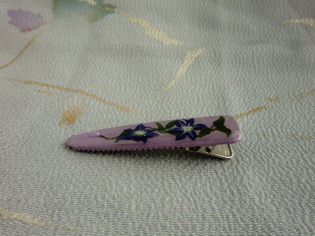 お花のクリップ　5個セット　レジン お花のクリップ 5個セット レジン お花のクリップ 5個SET レジン