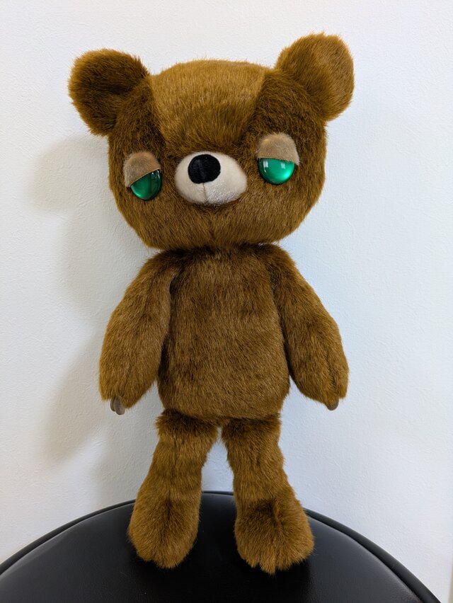 ぬいぐるみ☆眠り目くまちゃん☆ブラウン | iichi 日々の暮らし