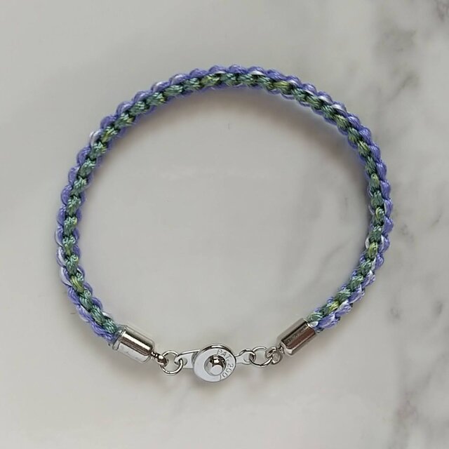 組紐「藤」ブレスレット（No.SS250420）